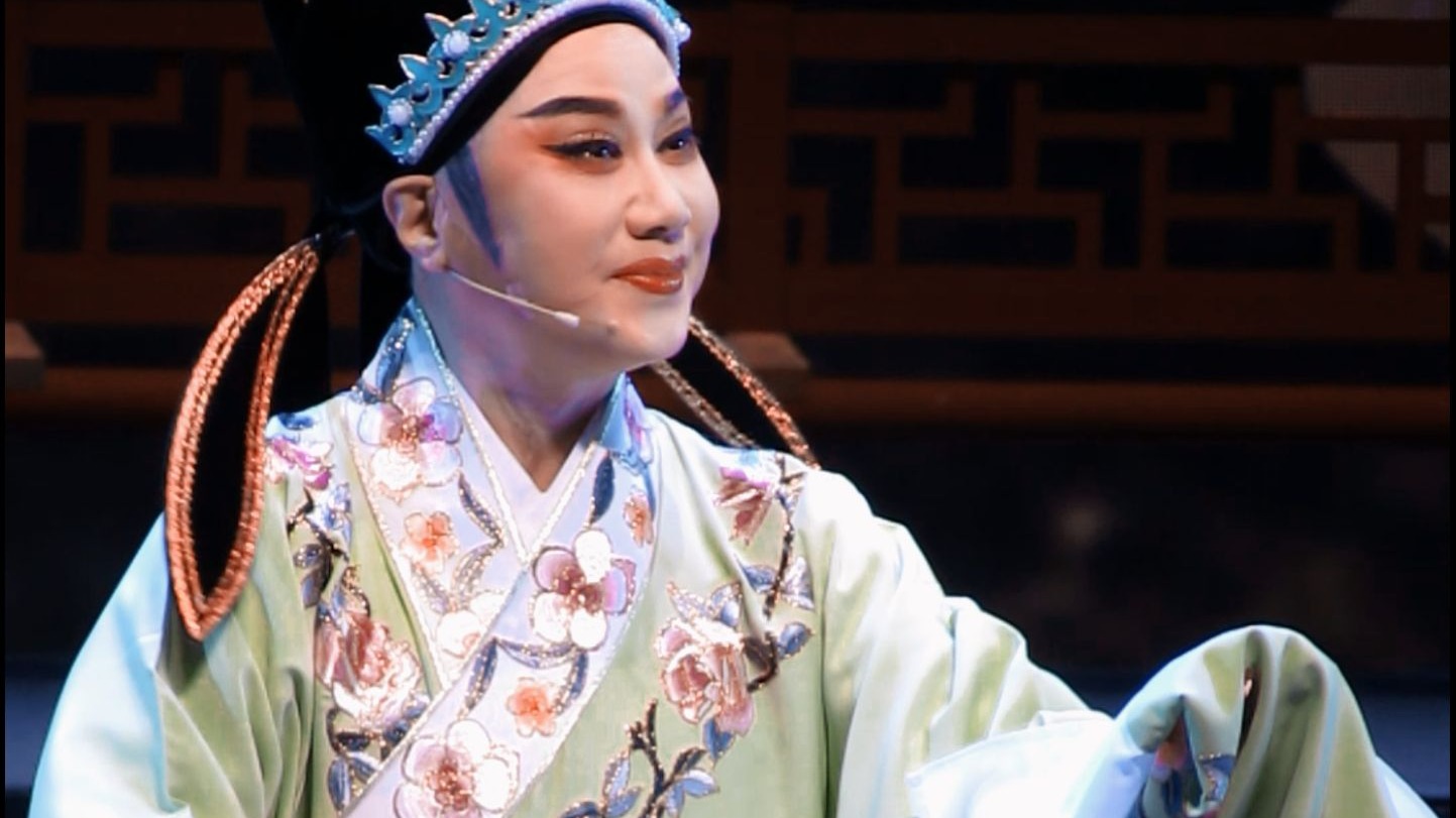 越剧《宝莲灯》章瑞虹2025绍兴大剧院春晚对月思家唱段