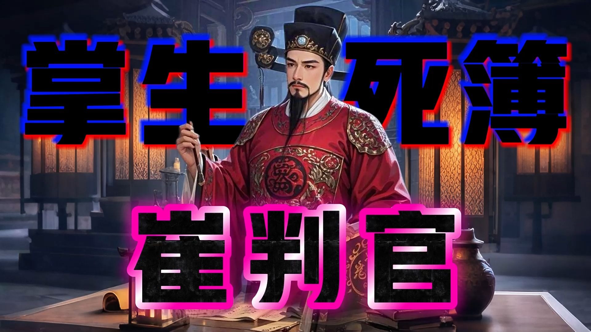 民间故事《生死相守》：崔判官与生死簿的传说