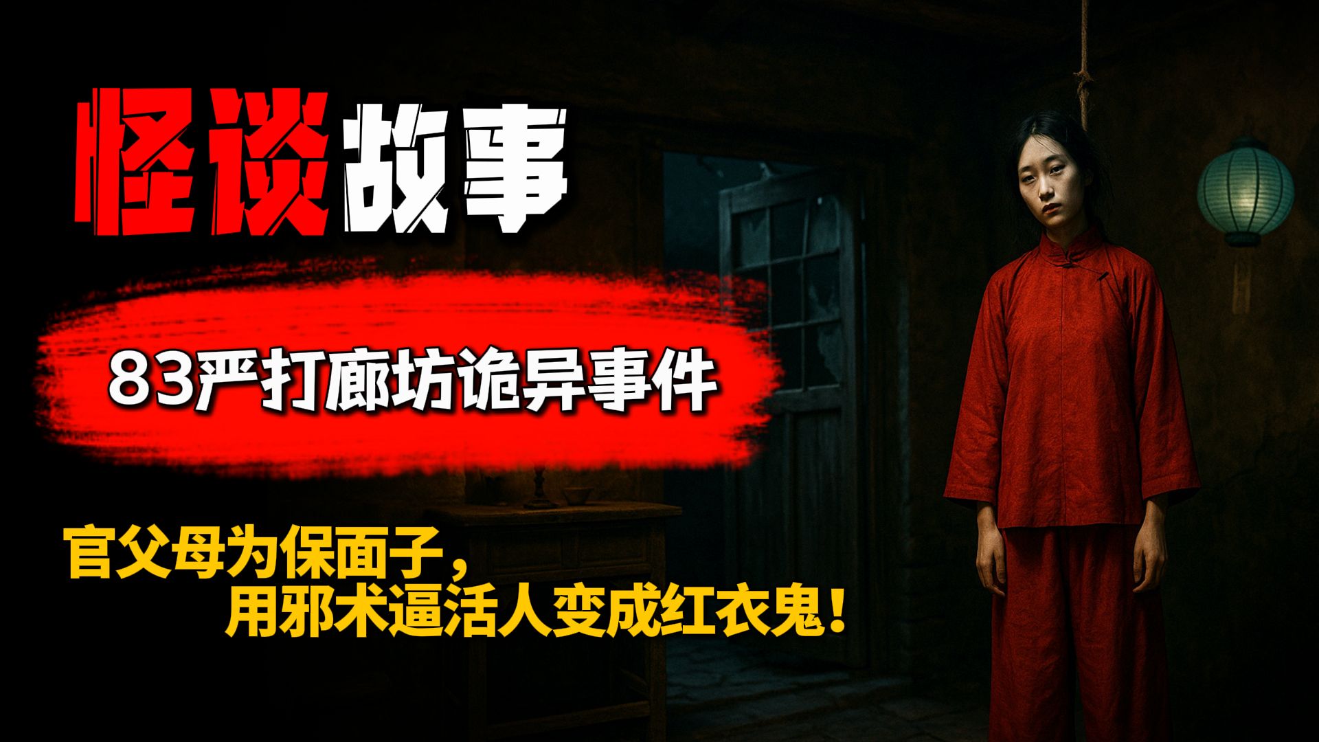 民间故事《冥婚》灵异传说