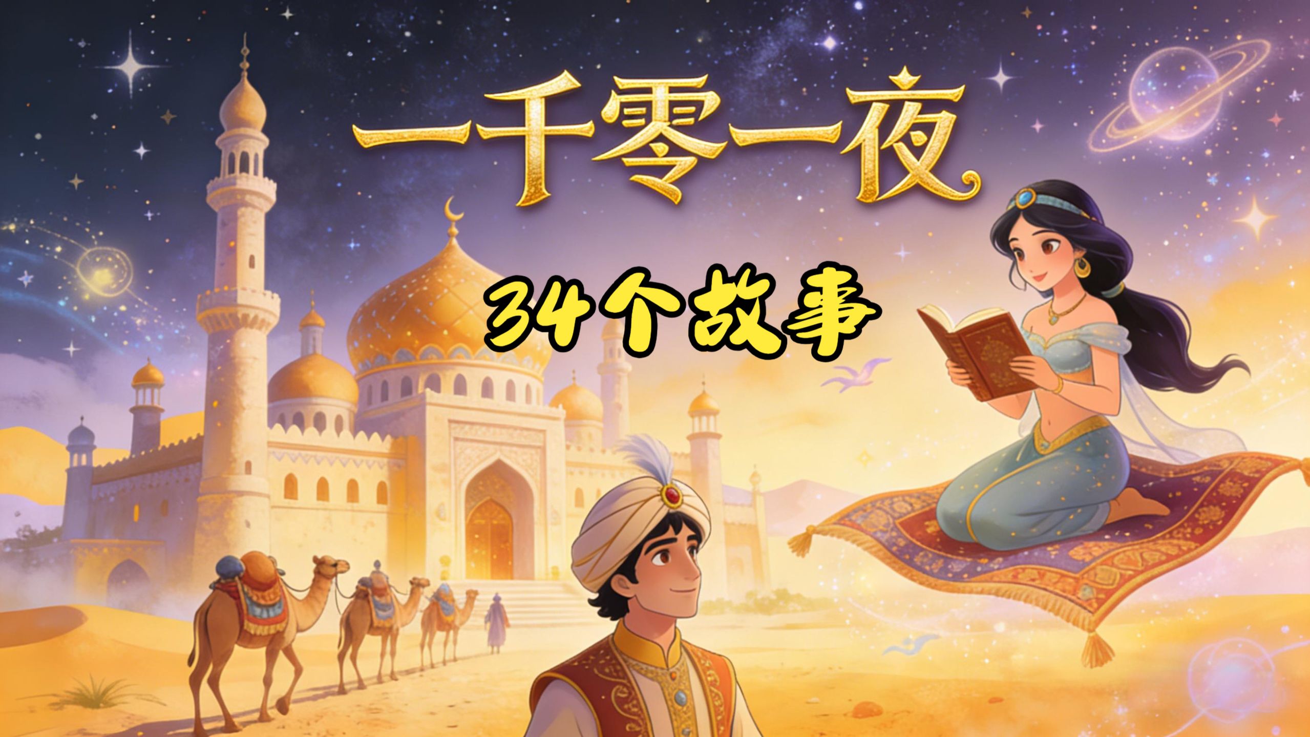 民间故事《神灯许愿》阿拉丁神灯