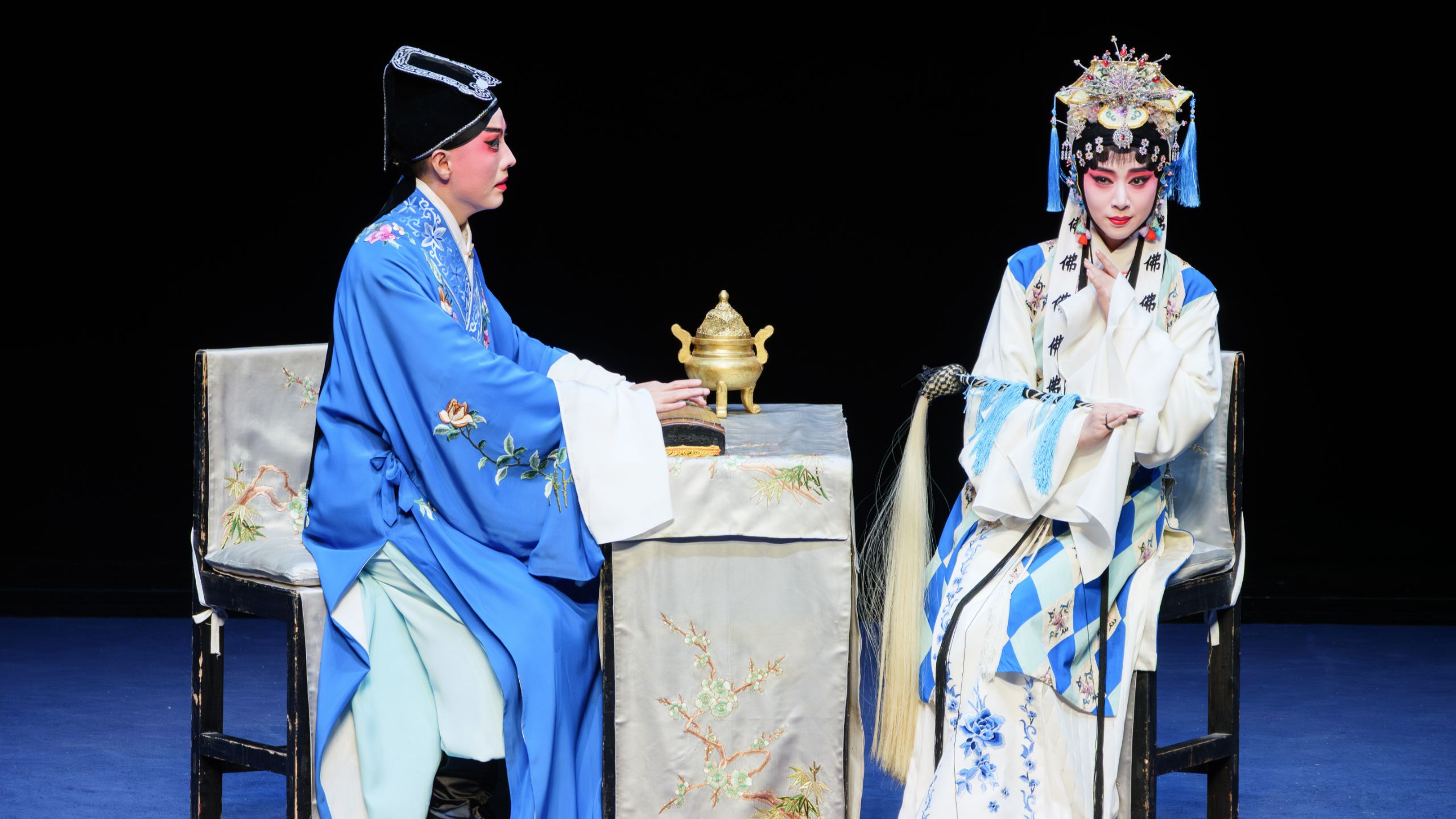 昆曲《玉簪记》琴挑·懒画眉 施夏明单雯