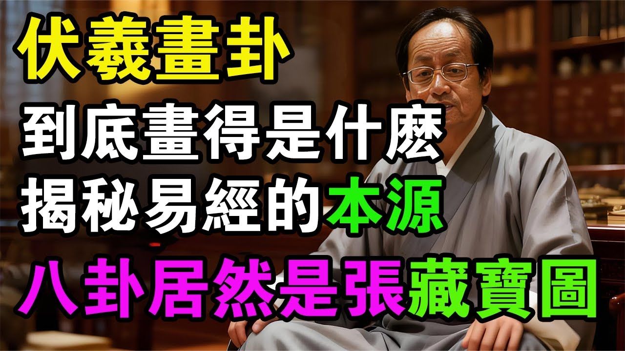 民间故事《伏羲画卦》：倪师解读易经与阴阳