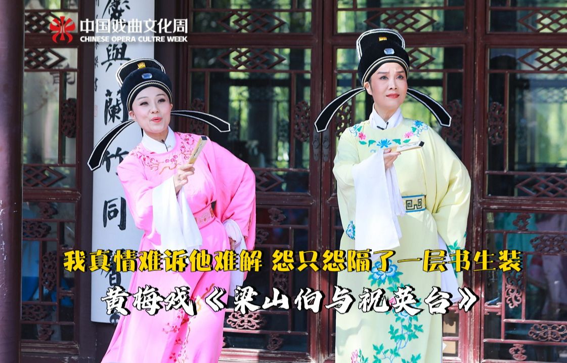 黄梅戏《梁山伯与祝英台》十八相送 徐海岩 孙雪莲