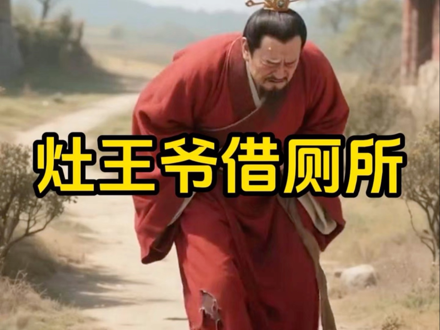 民间故事《王爷》：灶王爷在人间借厕所的奇闻趣事