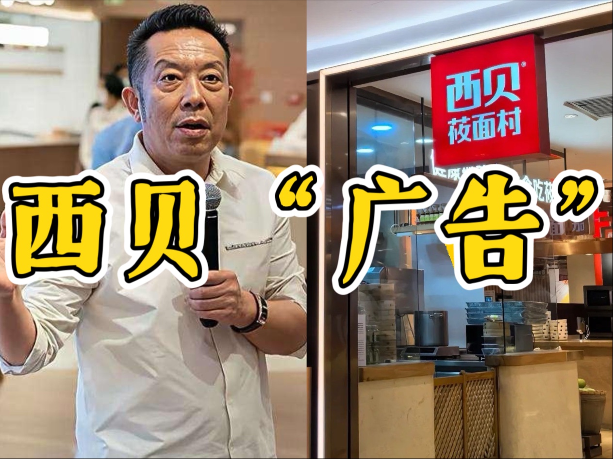 卧槽！西贝又搞事了！10.24贾国龙广告收益10亿多，广告台词专为儿童设计！顾客：C***GB，广告真是别有用心！