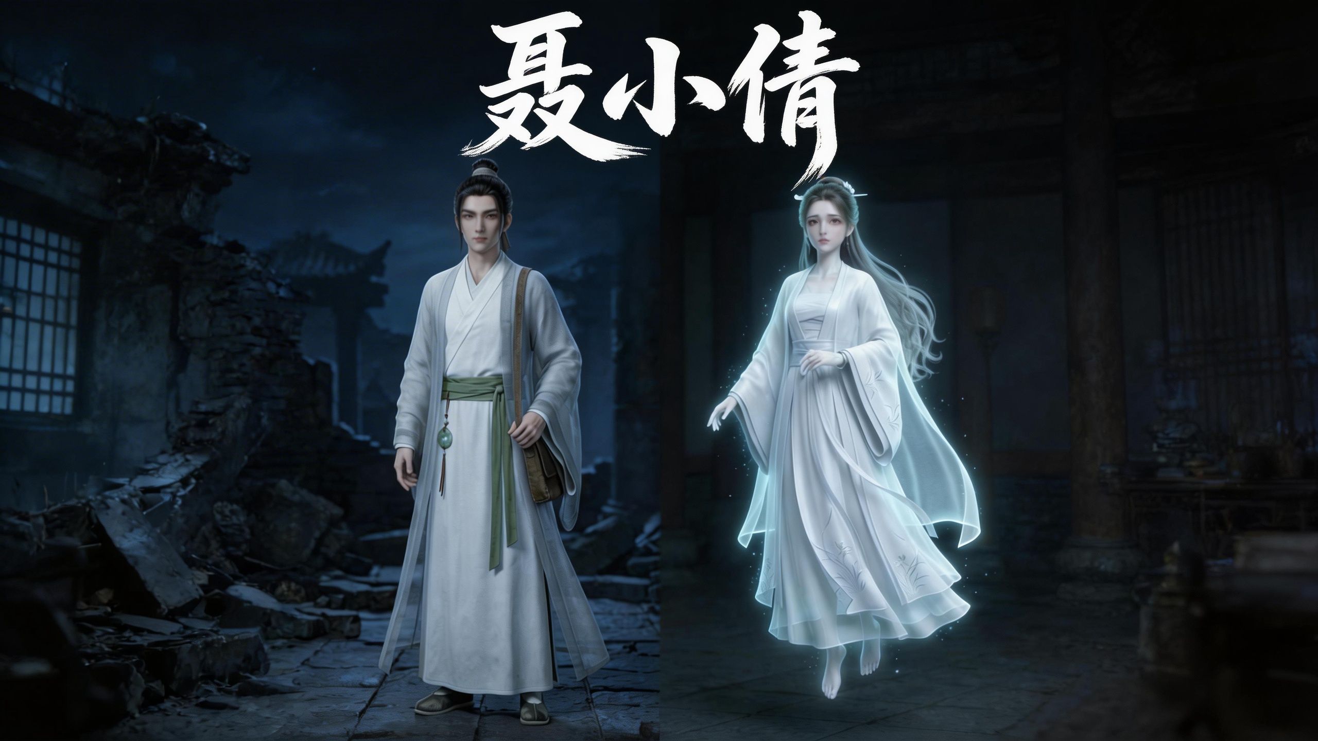 京剧聂小倩：聂小倩与宁采臣的绝美爱情故事