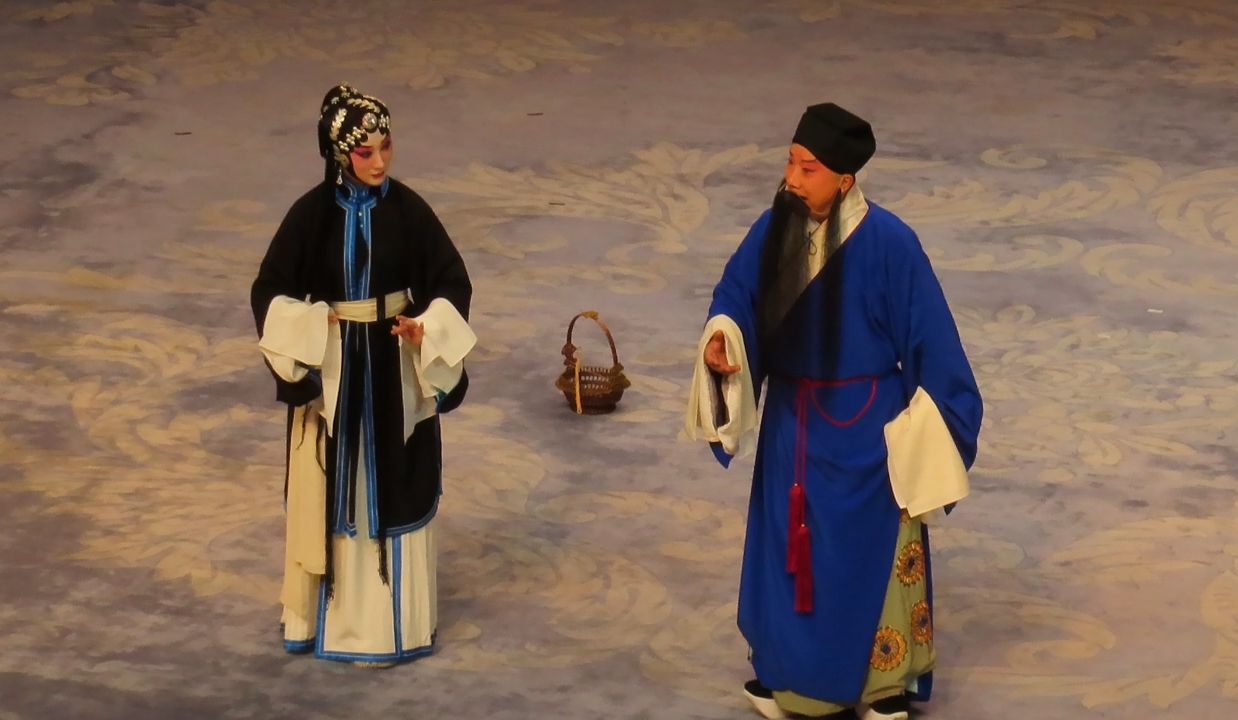 京剧《桑园重逢》朱强唱段
