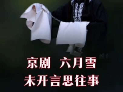 京剧《窦娥冤》六月雪唱段 刘桂娟伴奏