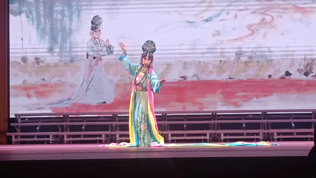 京剧《青梅》六旬老年票友版天女散花