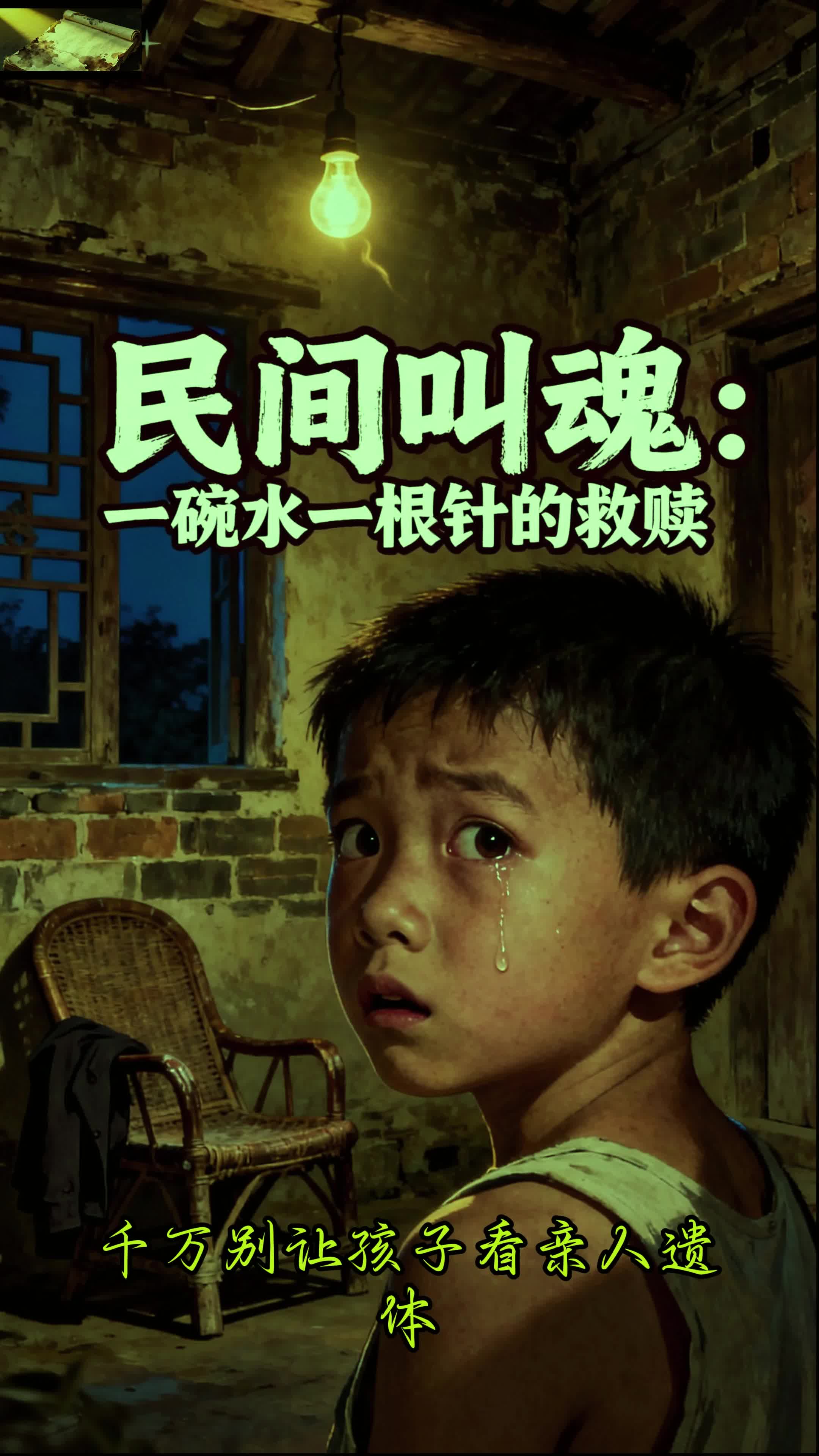 民间故事《白无常黑无常》叫魂救命事件