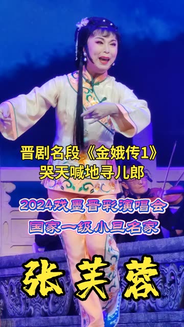 晋剧白蛇传-张芙蓉金娥传1哭天喊地寻儿郎