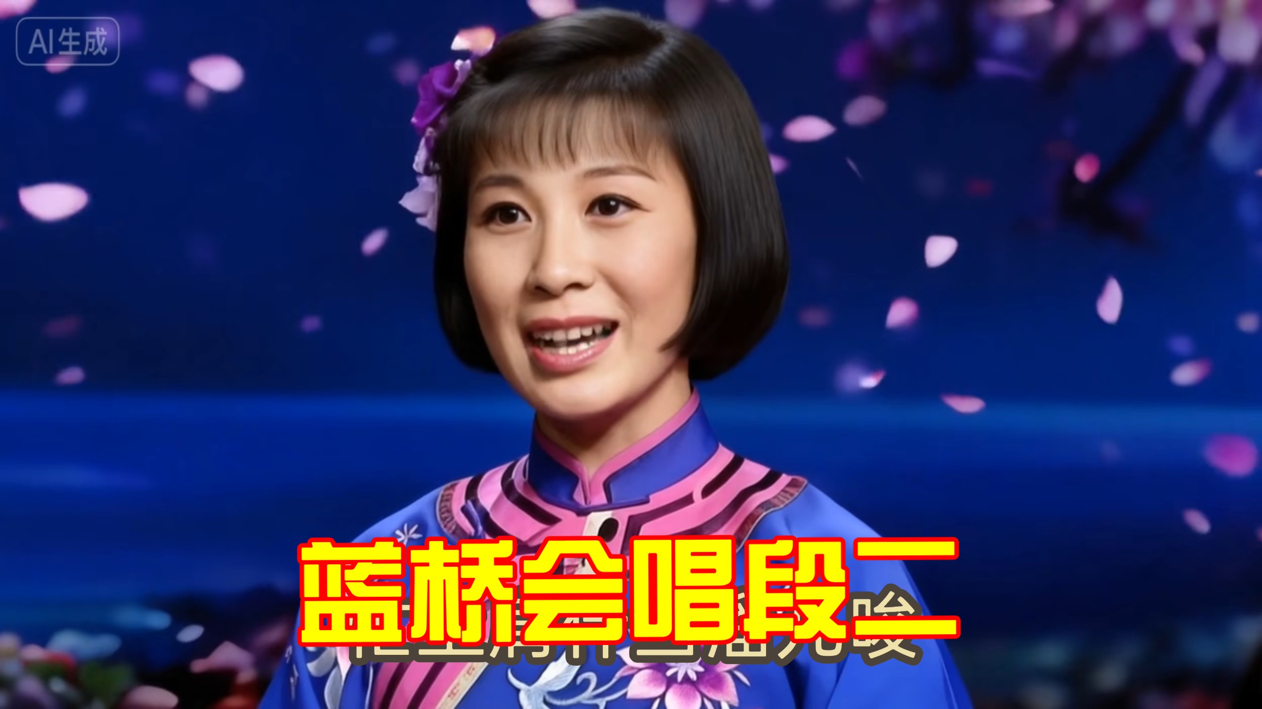 黄梅戏《蓝桥会》严凤英演唱唱段二