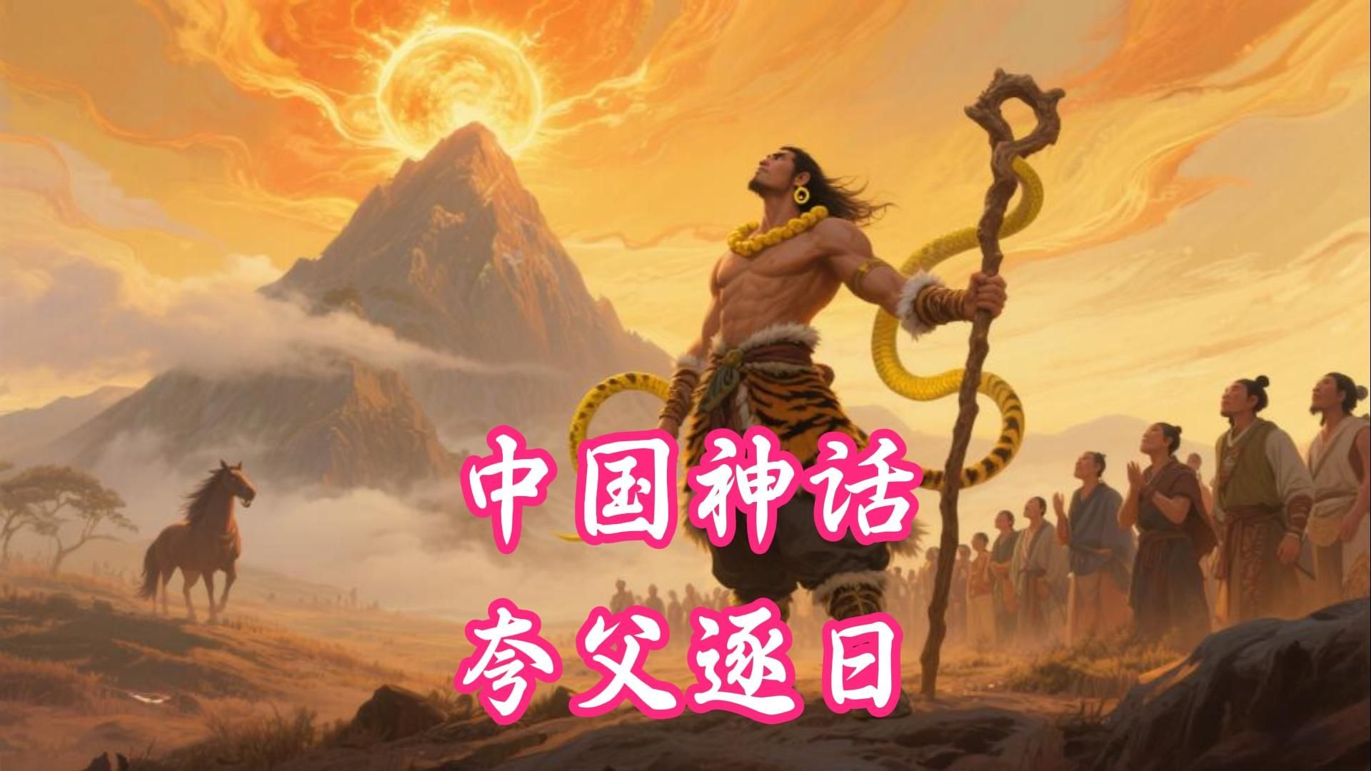 民间故事《夸父逐日》