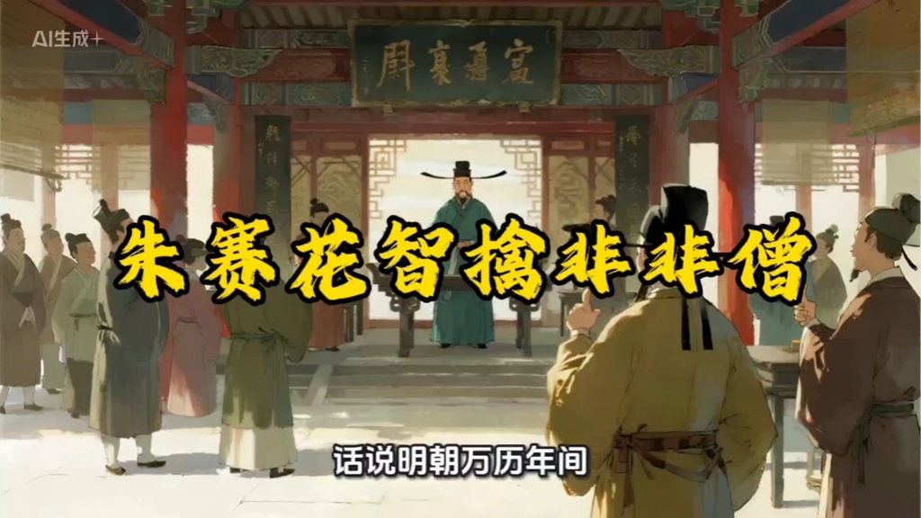 民间故事十一：朱赛花智擒非非僧