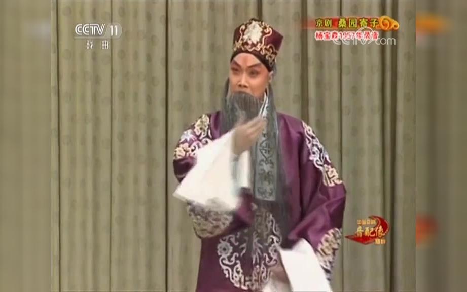 京剧《桑园寄子》杨宝森 张克经典唱段