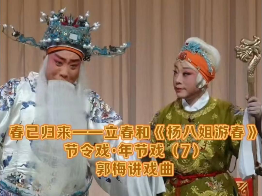 豫剧《杨八姐游春》之佘太君巧拒皇亲