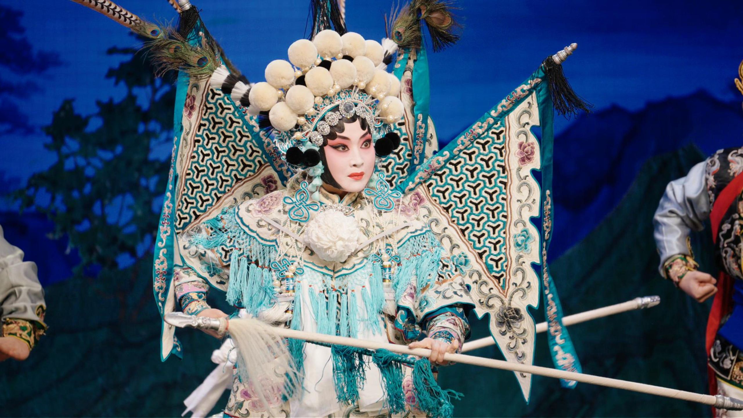 京剧《杨家将》董圆圆亲授王晓丽探谷