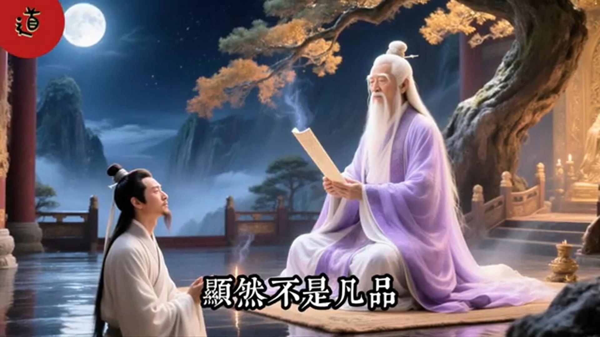 民间故事吕洞宾点化：老君六字点化顿悟大道