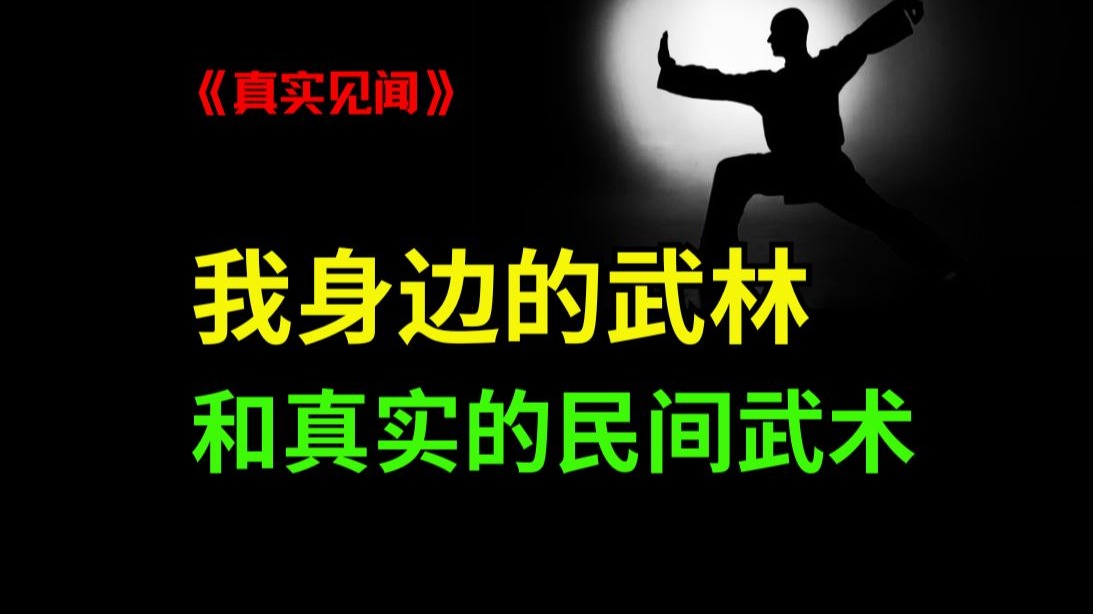 民间故事《武林恩怨》：高手门下的真实武林