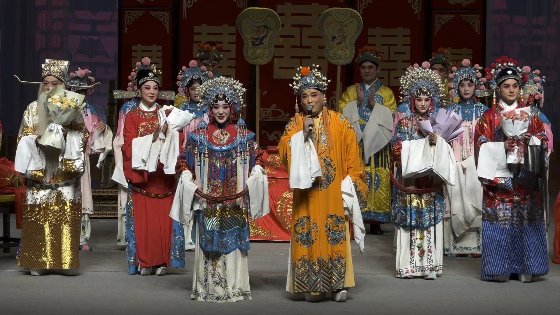 黄梅戏《对花》余顺赵丽返场版