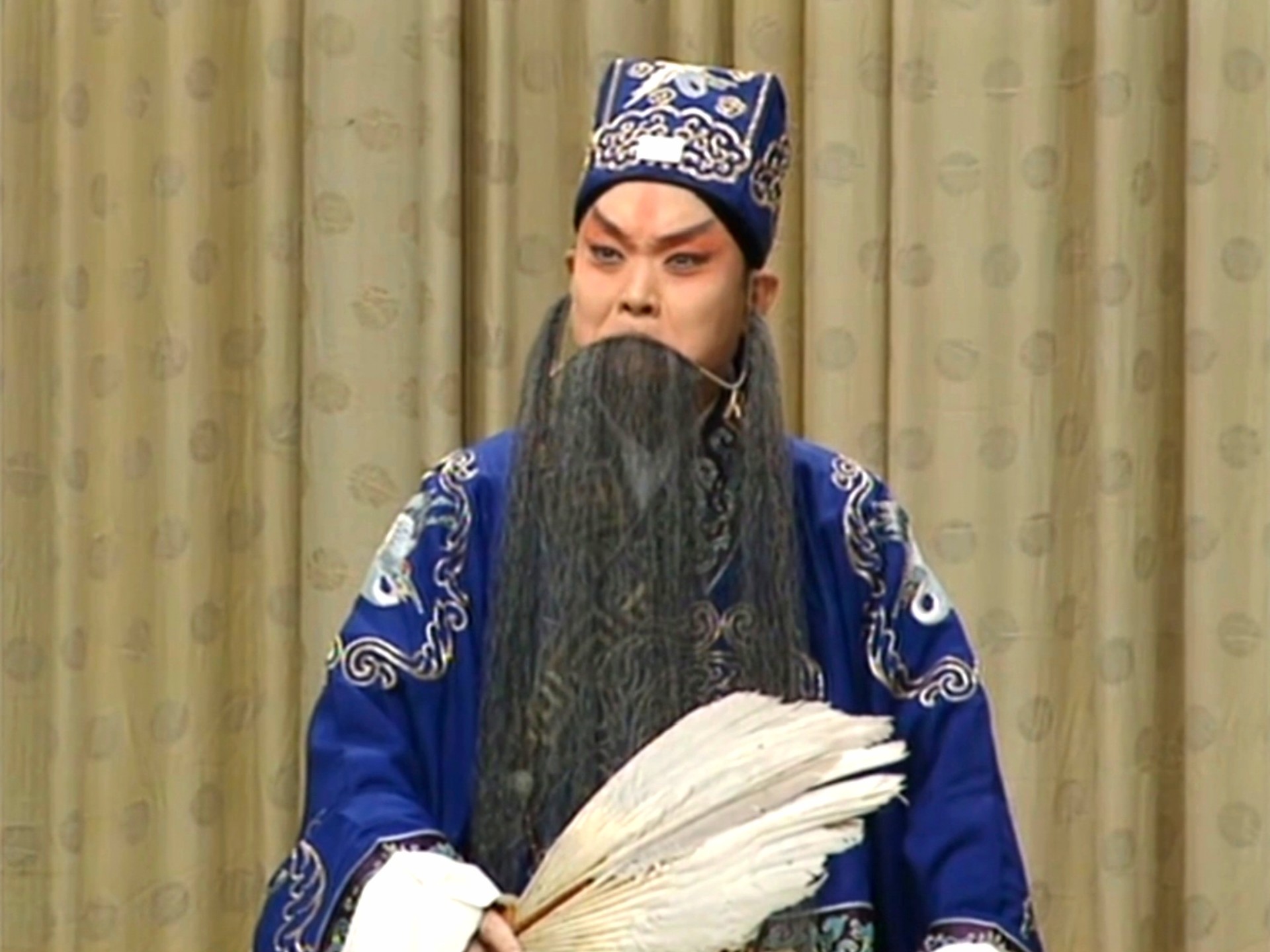 京剧《胭粉计》闻言怒发冲牛斗 李和曾