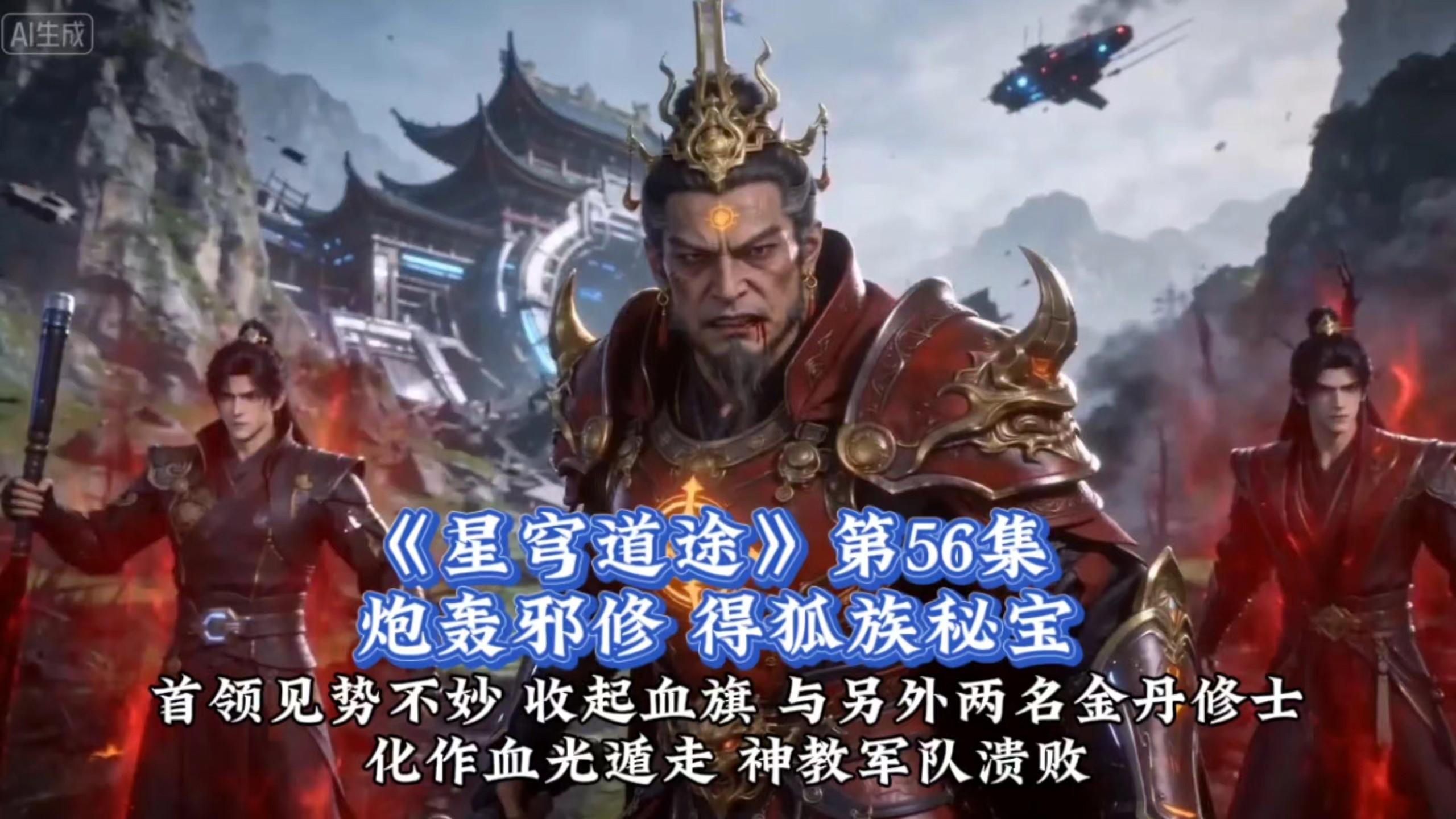 民间故事狐族争权：星穹道途第56集炮轰邪修