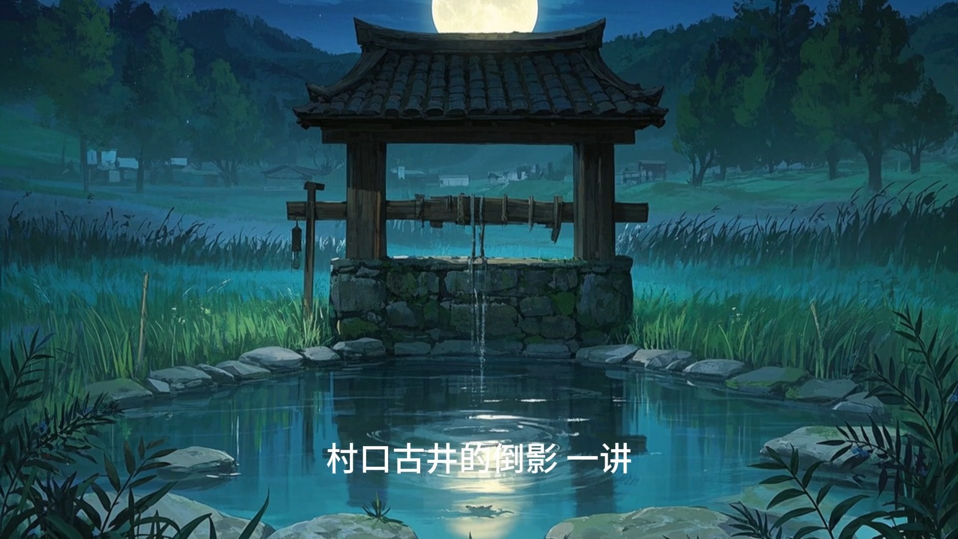 民间故事《古井藏尸》村口古井的倒影一讲