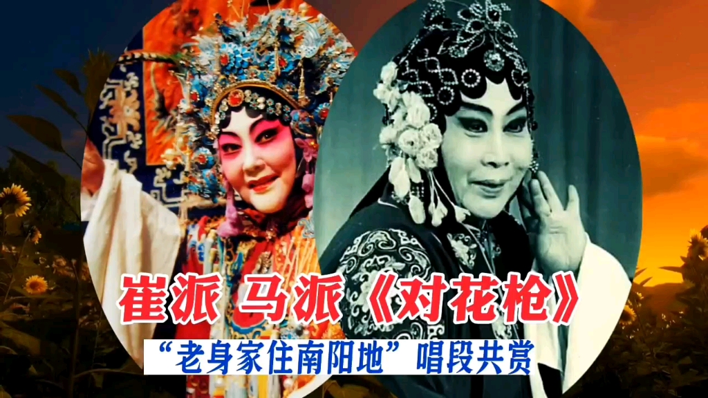 豫剧《对花枪·对枪》崔派马派经典唱段