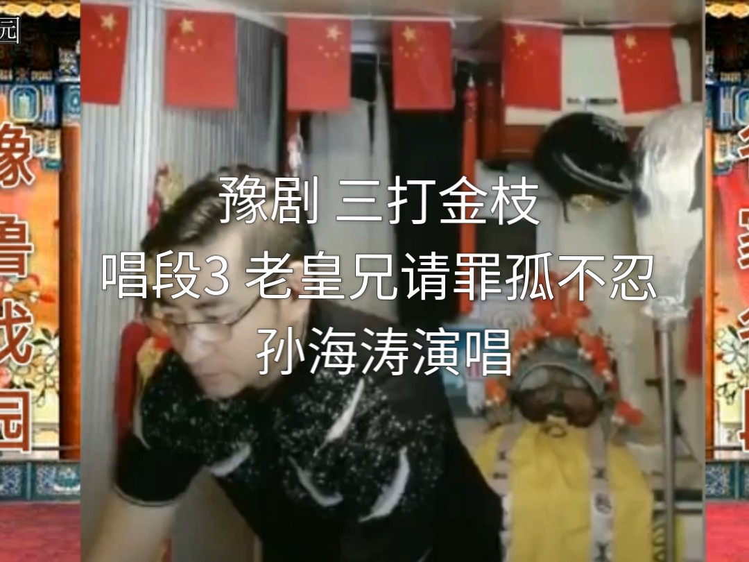 豫剧《打金枝》唱段：老皇兄请罪孤不忍 孙海涛演唱