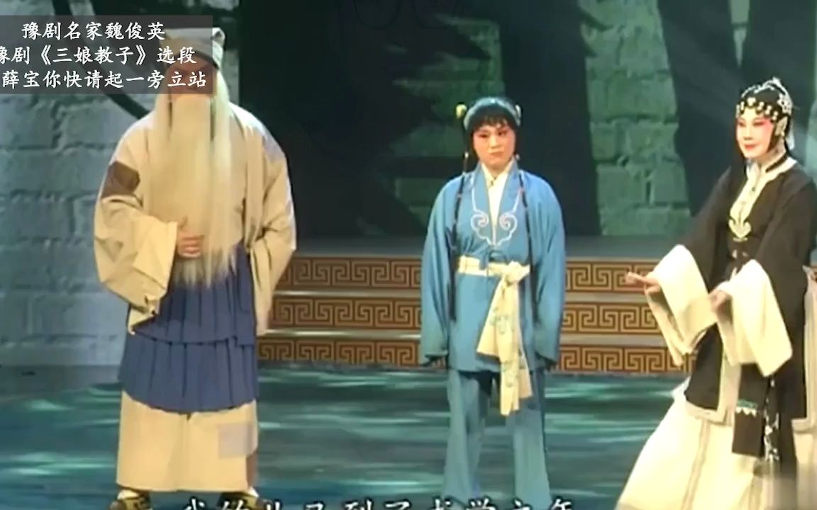 魏俊英豫剧《三娘教子》折子戏