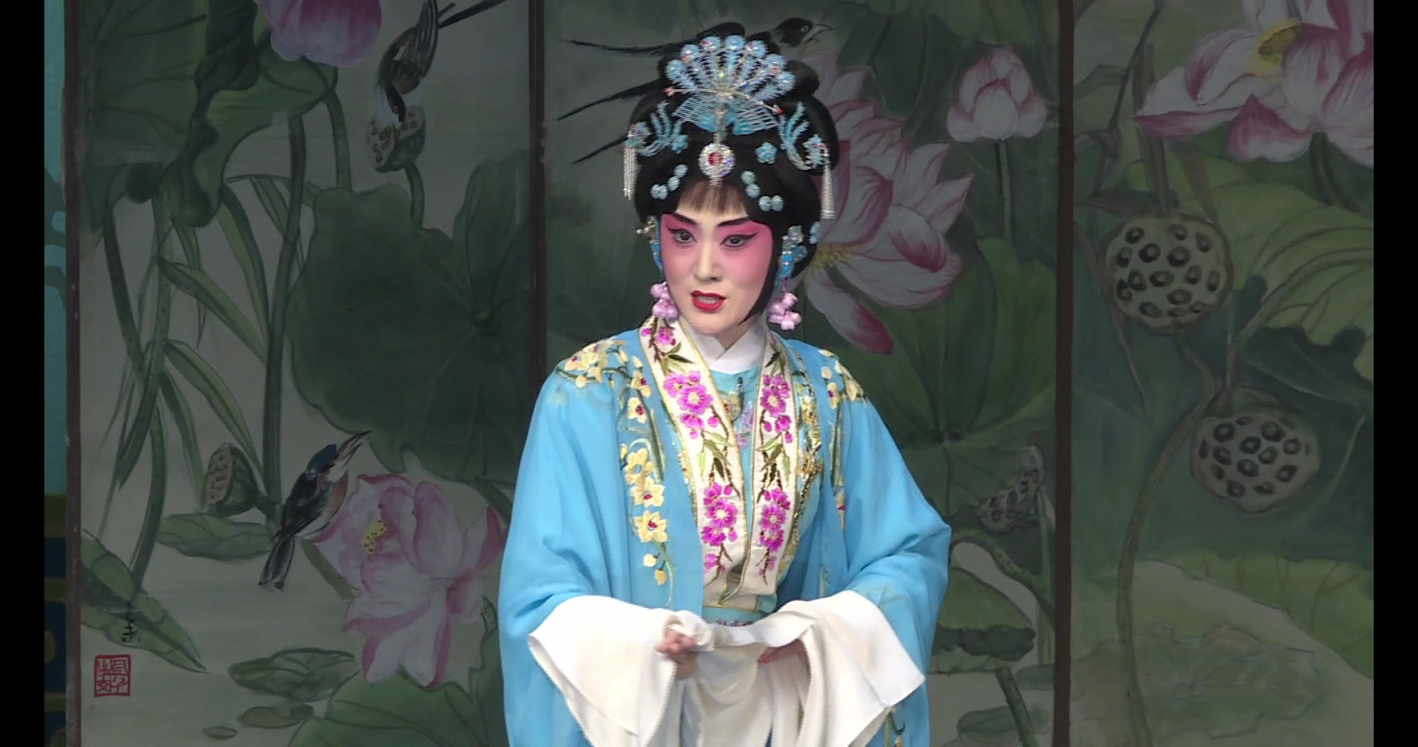 京剧《梁祝》选段：姜笑月唱梁山伯同窗