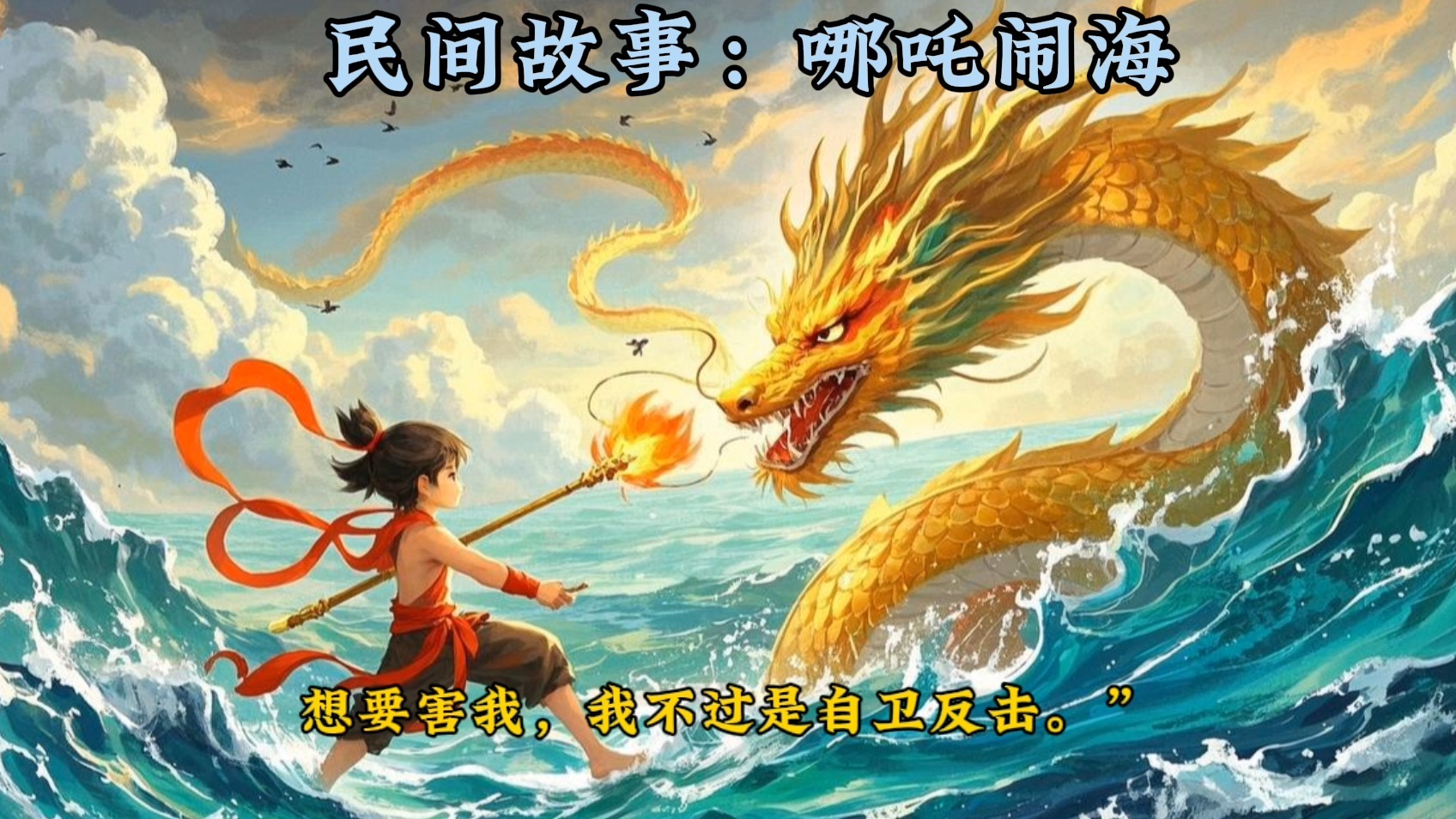 民间故事《哪吒闹海》