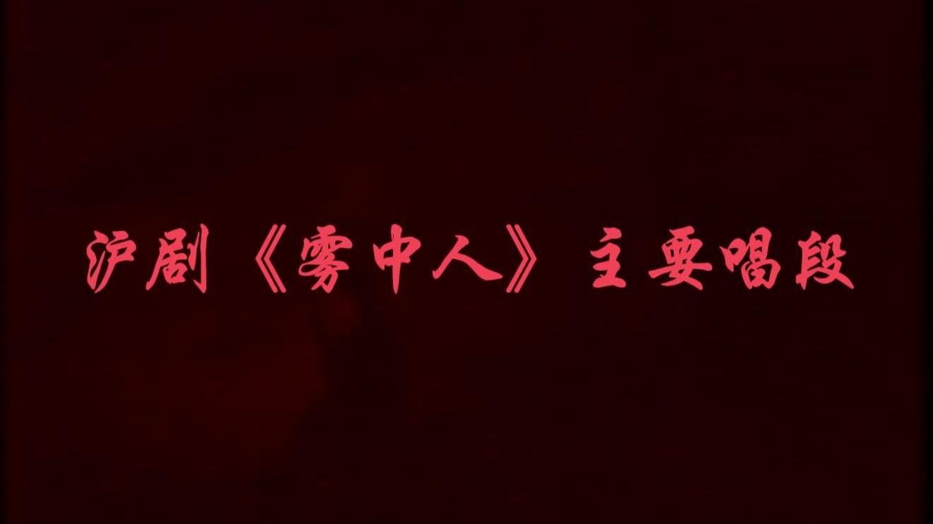 沪剧《生活的选择》选段欣赏