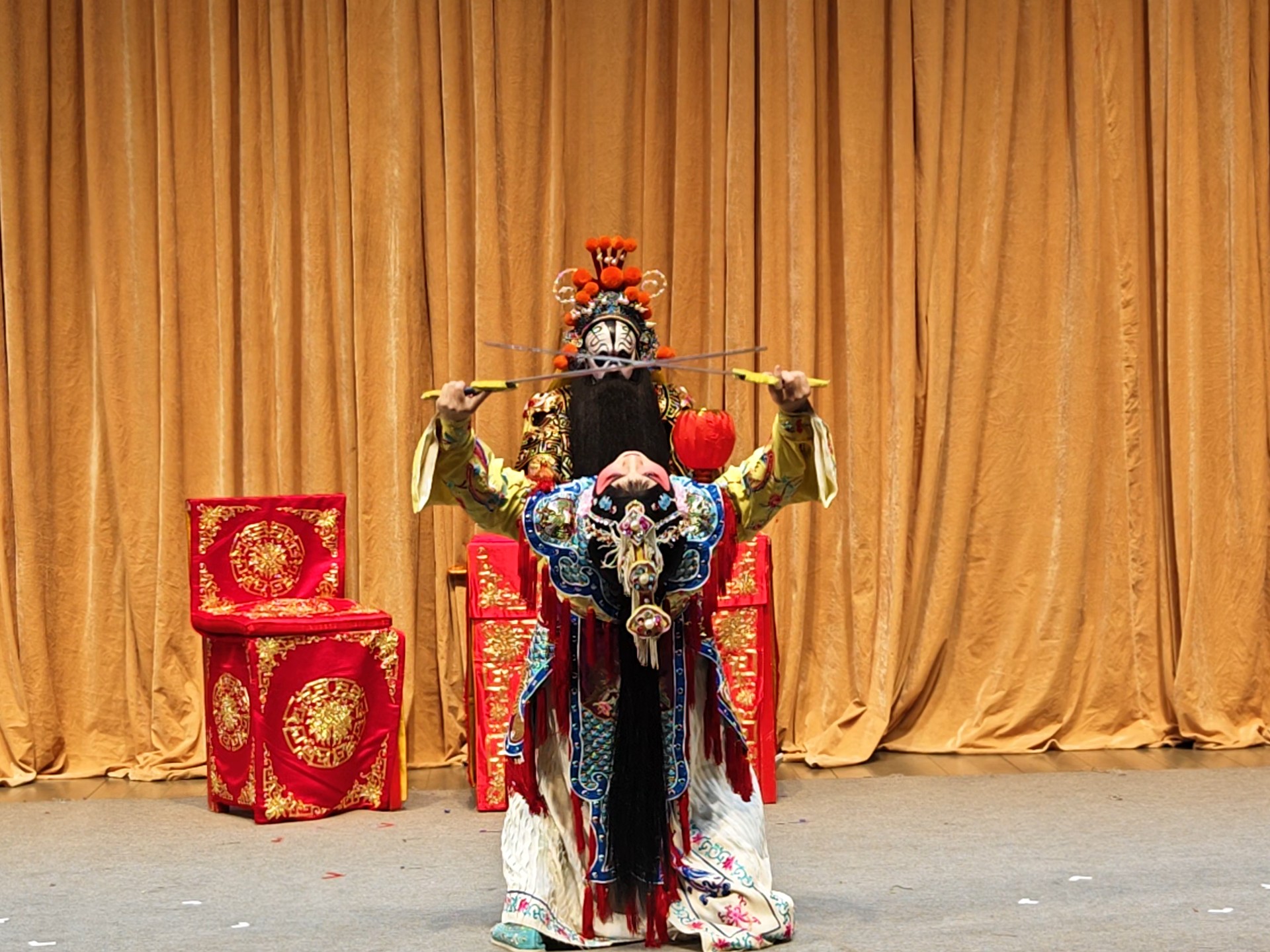 京剧《才人福》折子戏专场 王伟杰《霸王别姬》舞剑片段