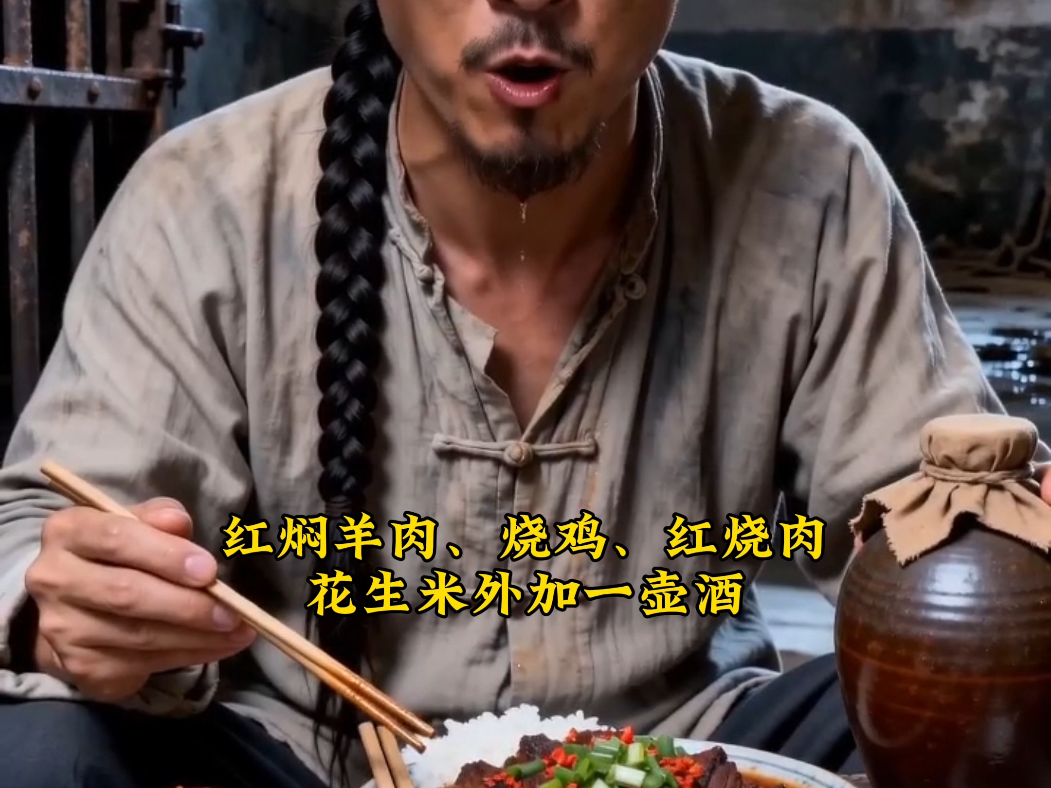 民间故事《替罪羔羊》沉浸式体验清朝底层职业伙食
