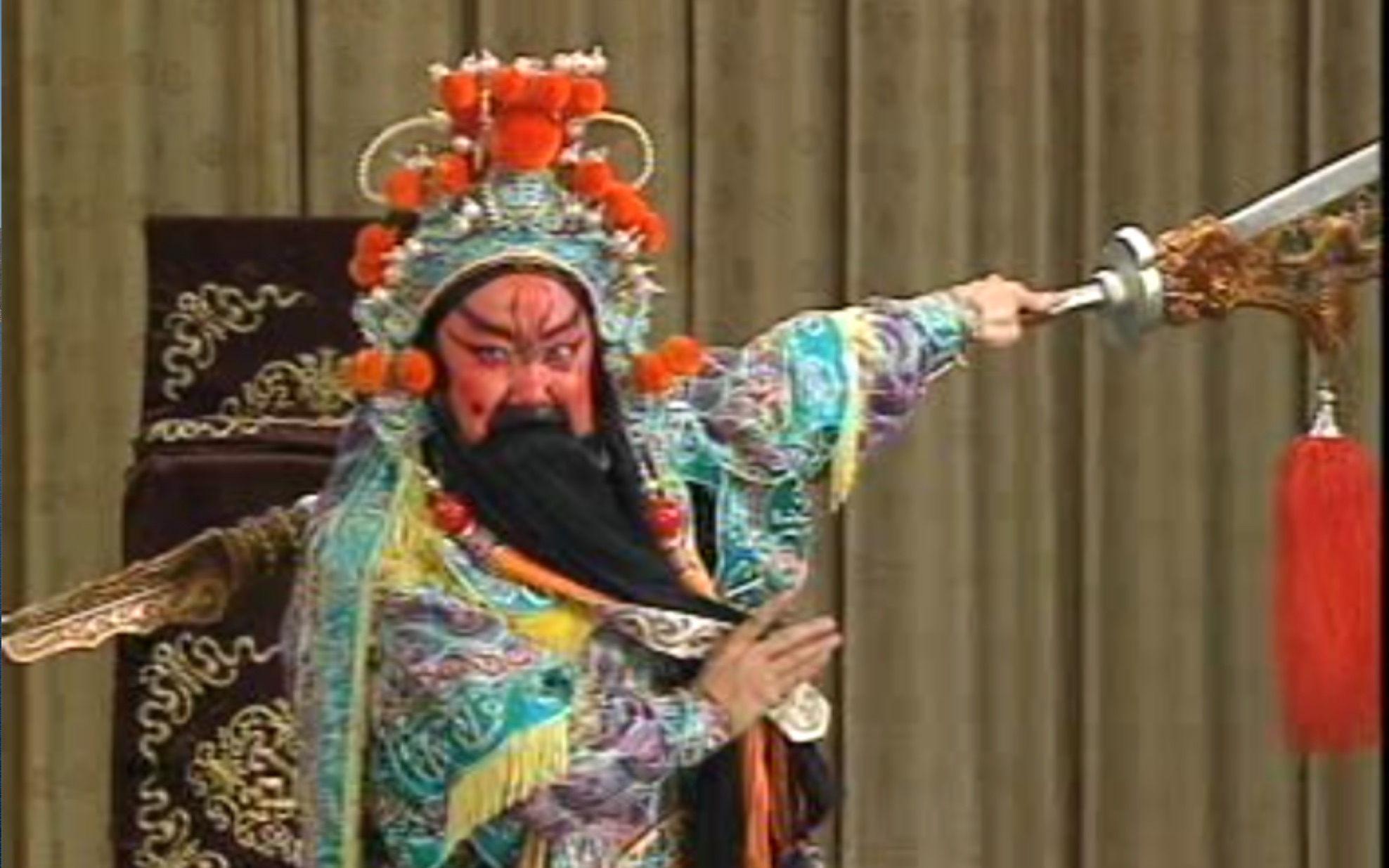 京剧《借赵云》赵松樵李万春音配像