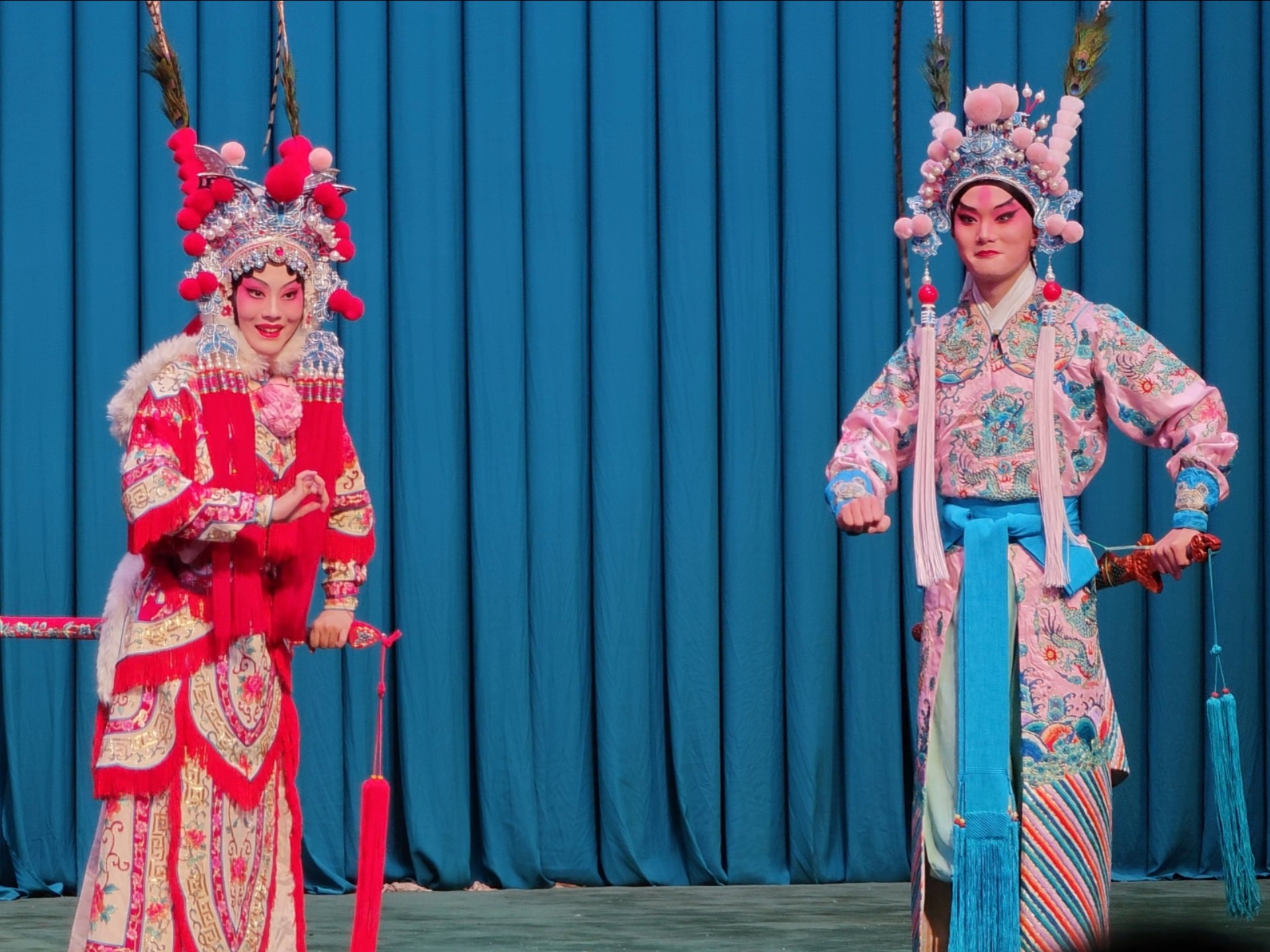 豫剧《佘赛花》张亦舒郑鑫毕业演出