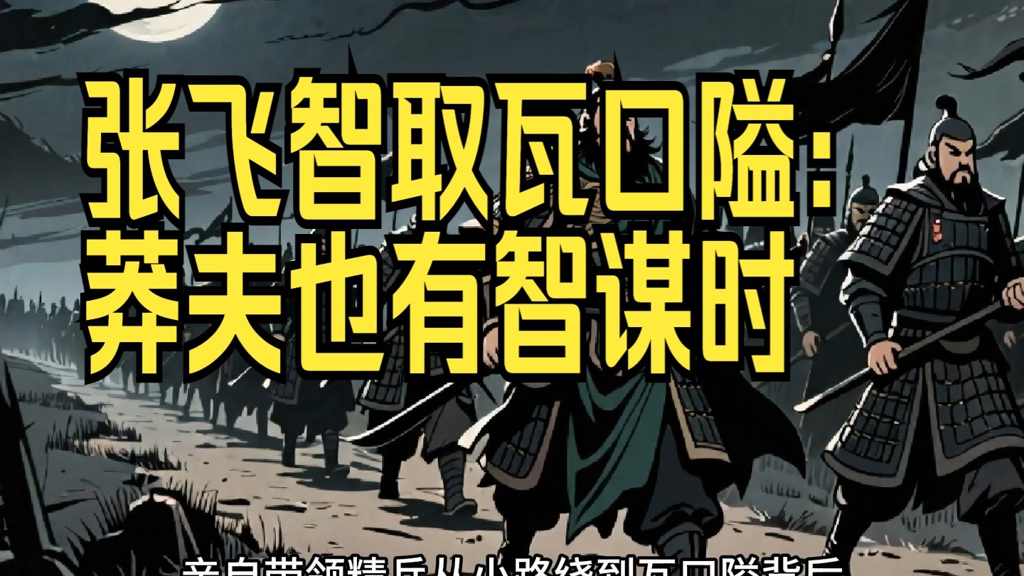 《瓦口关》张飞智取瓦口隘