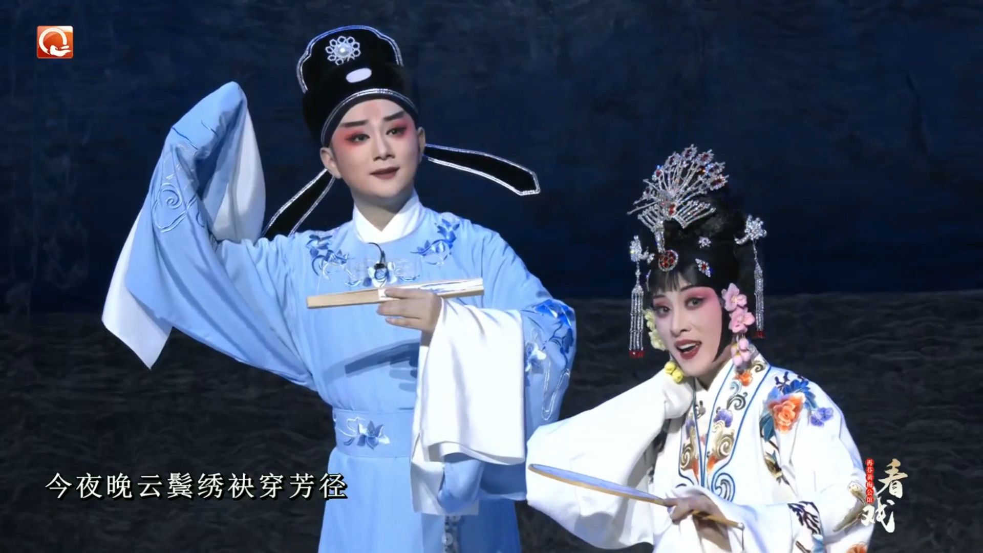 黄梅戏《谢瑶环》选段瑶环深宫九年整