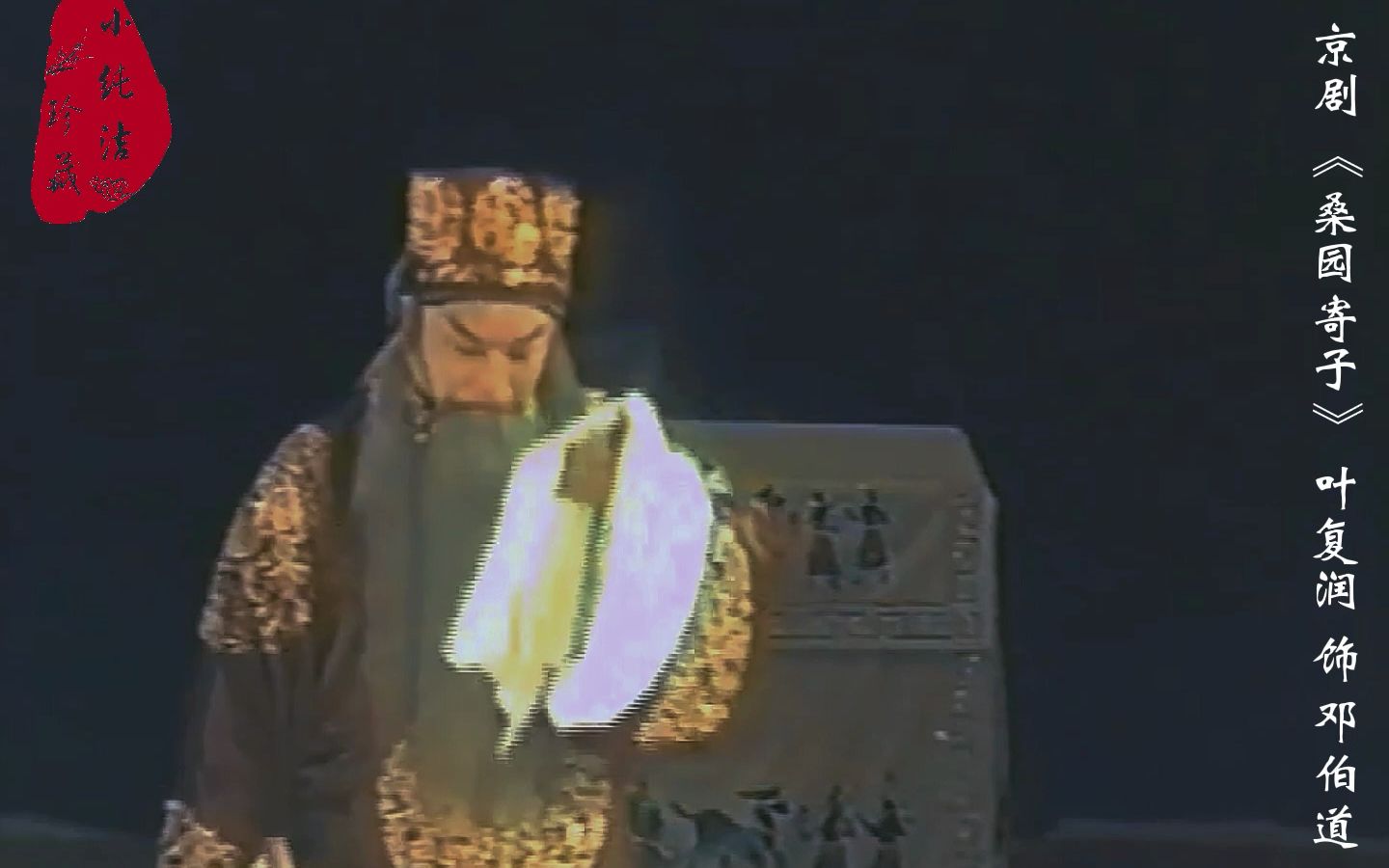 京剧《桑园寄子》实况录像