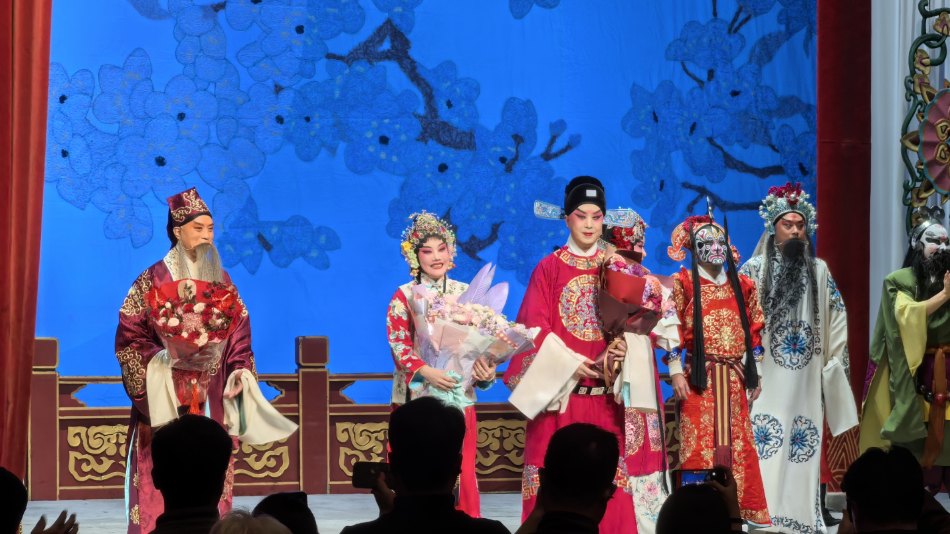 京剧《桃花村》朱虹返场演唱
