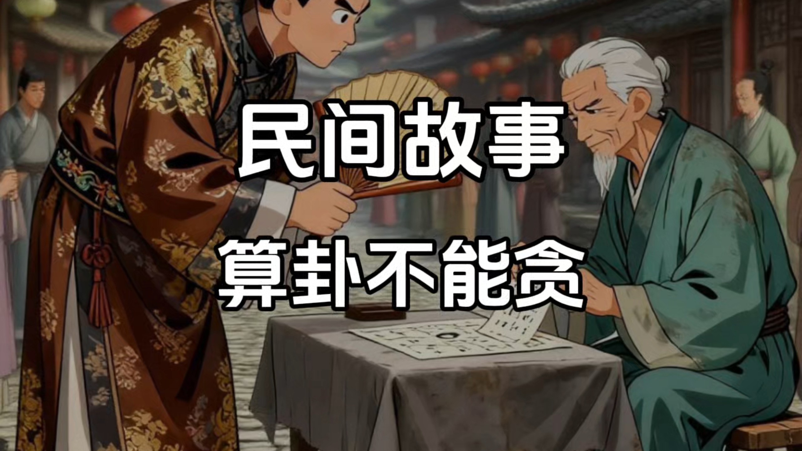 民间故事《和尚》算卦不能贪