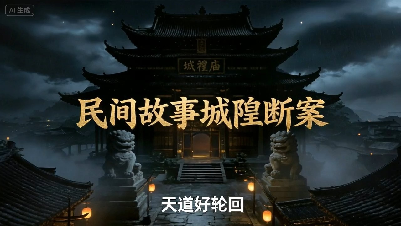 民间故事《城隍审案》完整讲述