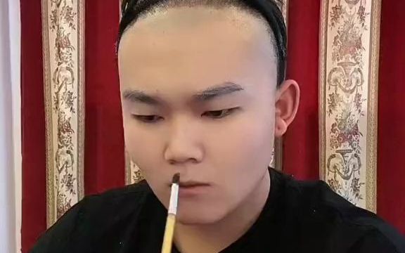 京剧《司马红逼宫》脸谱