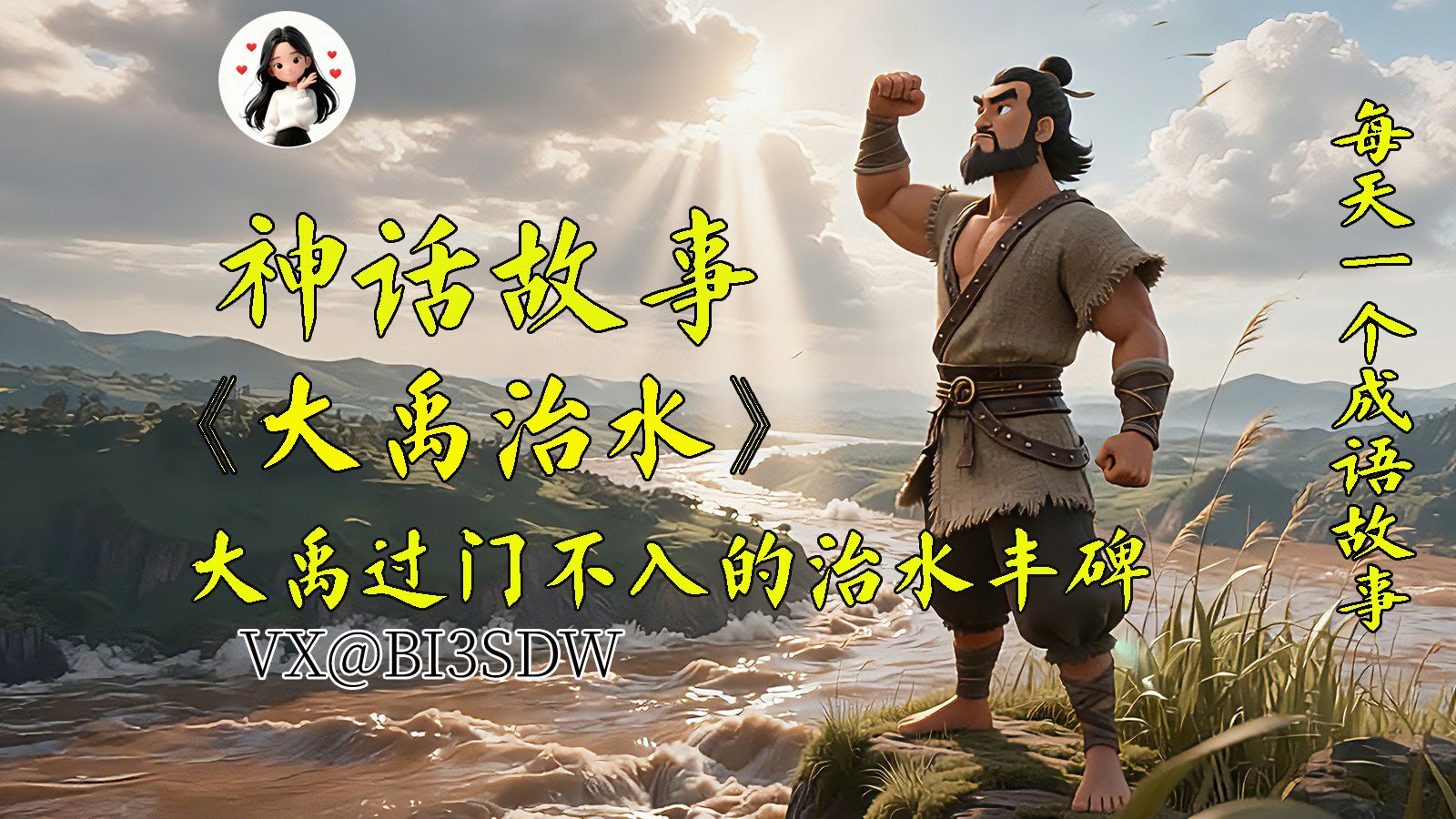民间故事《大禹治水》过门不入的神话传说