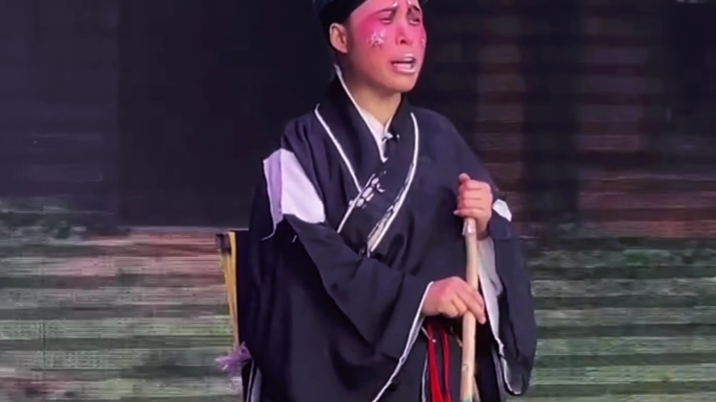 秦腔《义侠记·荒郊义救》选段 女丑角