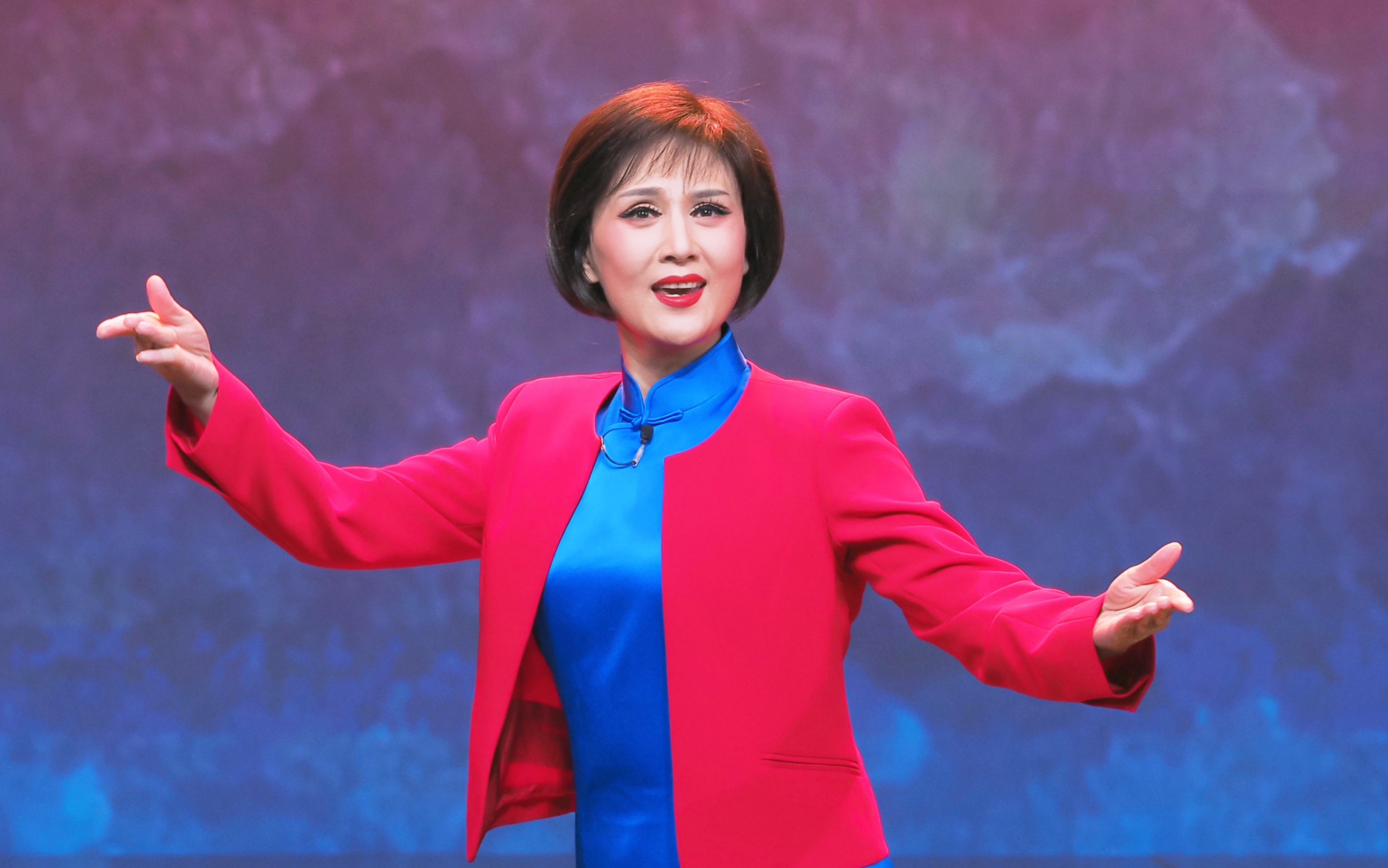 越剧名家单仰萍演绎《江姐》绣红旗