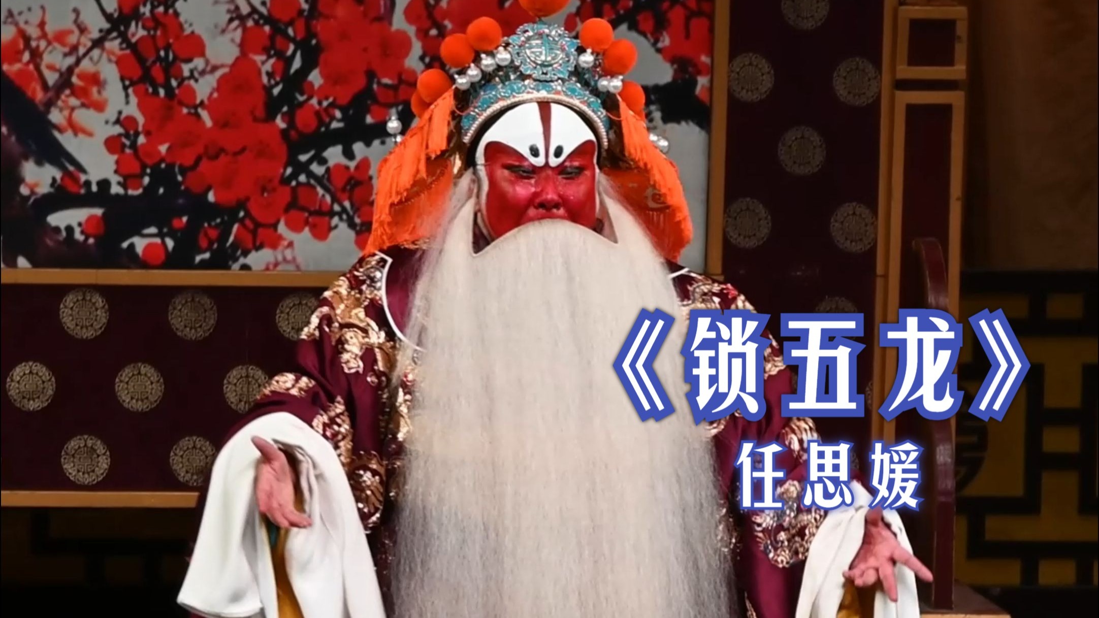 任思媛京剧《锁五龙》号令一声绑帐外