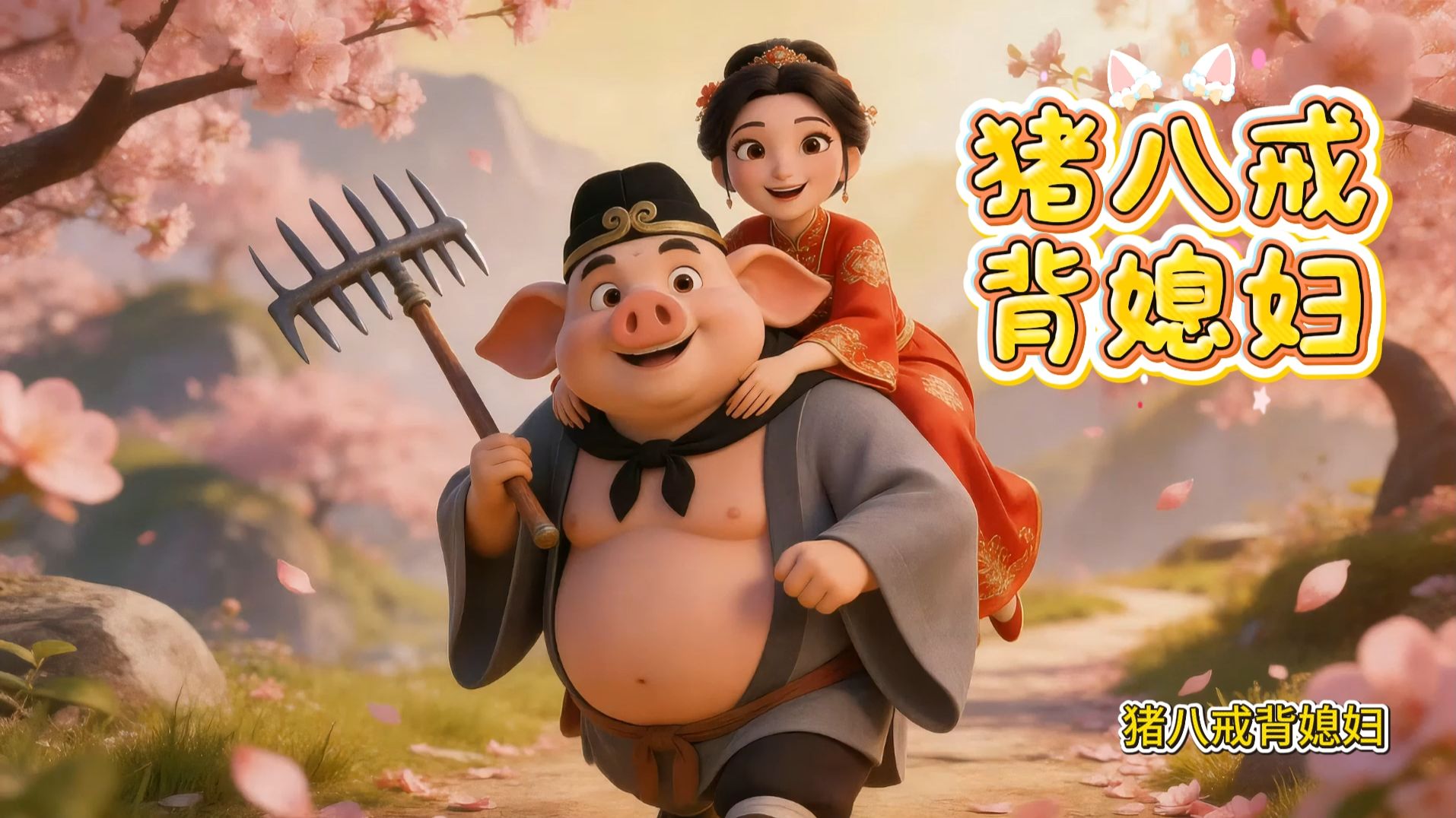 民间故事《猪八戒背媳妇》喜庆音乐