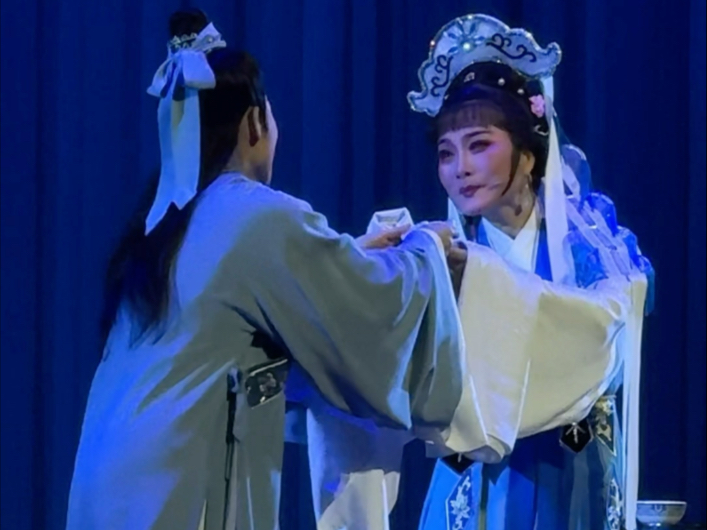 越剧《玉蜻蜓》临终选段 王君安 李敏